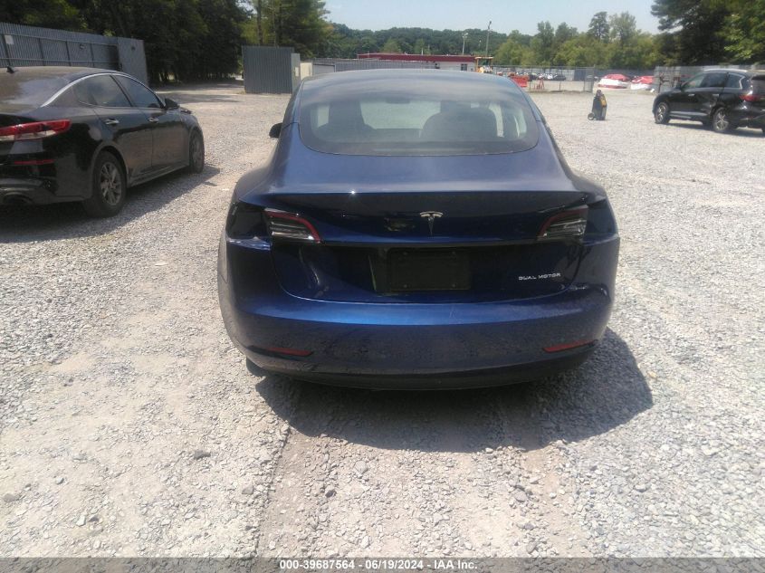 2021 Tesla Model 3 VIN: 5YJ3E1EB9MF044665 Lot: 39687564