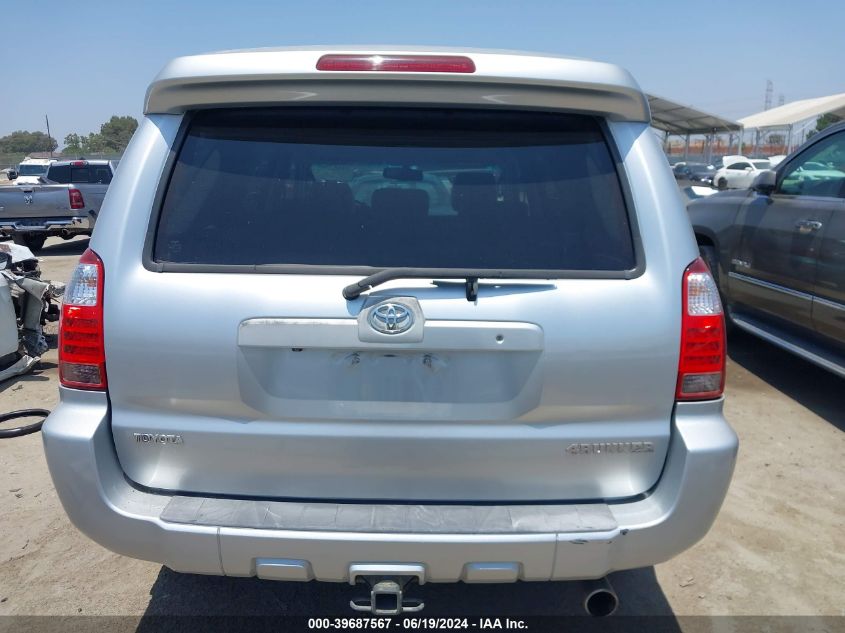 2009 Toyota 4Runner Limited VIN: JTEZU17R59K025172 Lot: 39687567