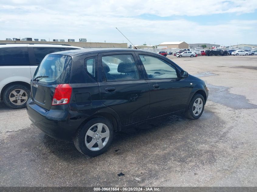 KL1TD62635B344320 2005 Chevrolet Aveo Ls