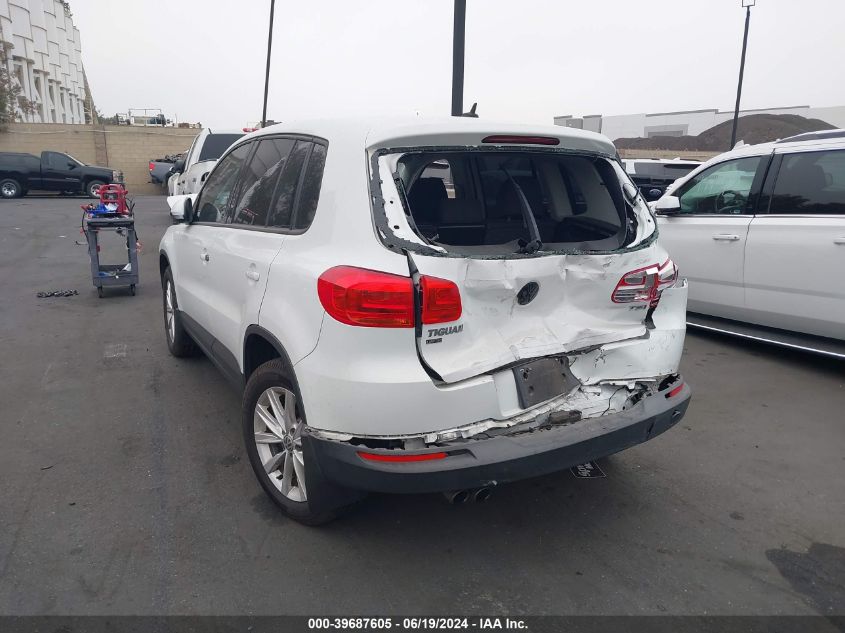 2017 VOLKSWAGEN TIGUAN S/LIMITED - WVGAV7AX8HK050814