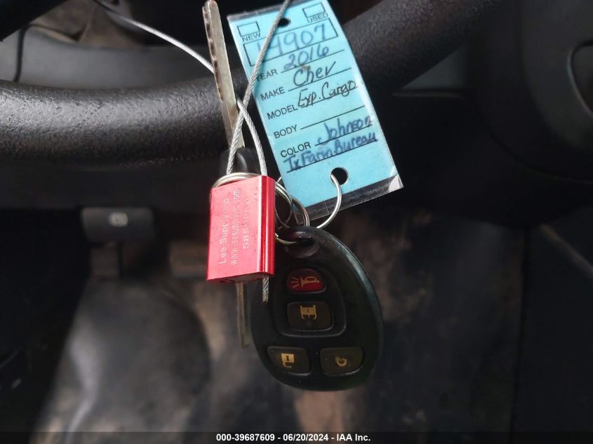 2016 Chevrolet Express 2500 VIN: 1GCWGBFF6G1214105 Lot: 39687609