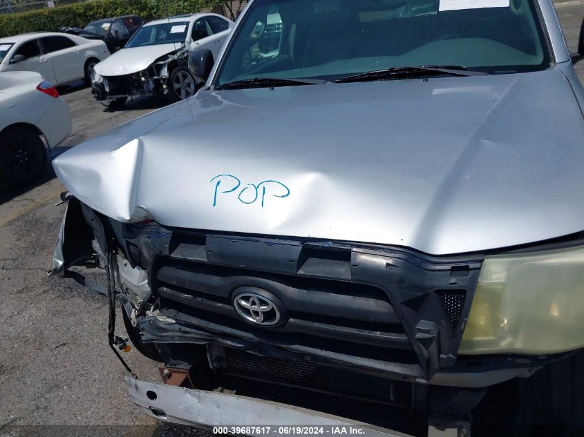 2005 Toyota Tacoma VIN: 5TENX22N75Z066154 Lot: 39687617