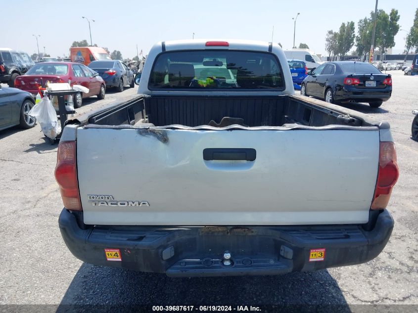 2005 Toyota Tacoma VIN: 5TENX22N75Z066154 Lot: 39687617