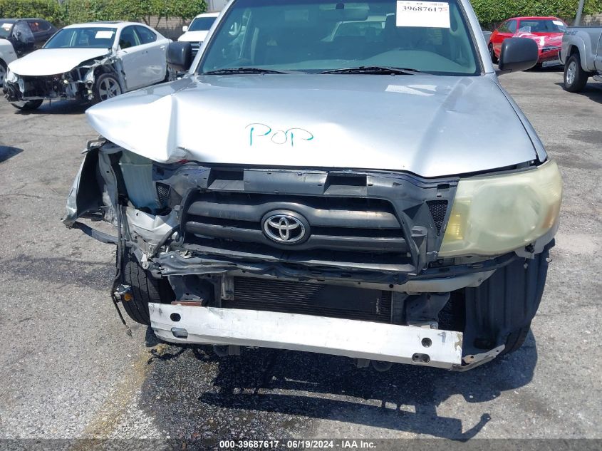 2005 Toyota Tacoma VIN: 5TENX22N75Z066154 Lot: 39687617