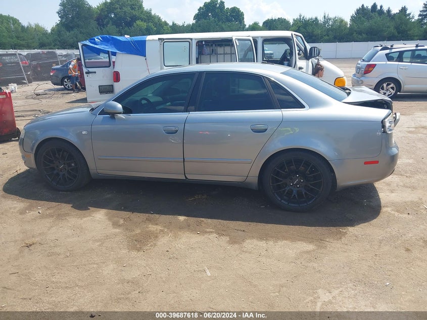 2005 Audi A4 2.0T VIN: WAUDF78E75A540694 Lot: 39687618