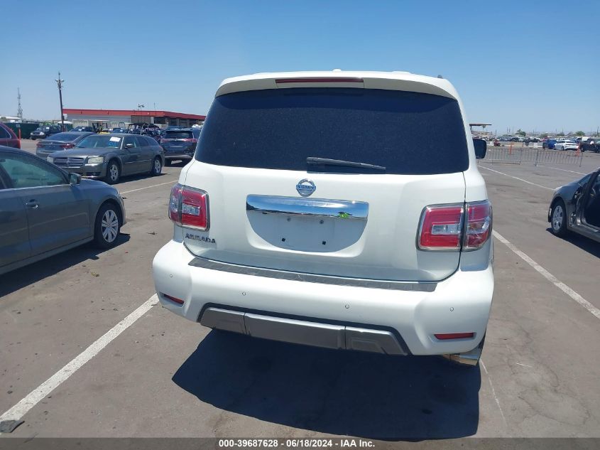 2019 Nissan Armada Sv VIN: JN8AY2ND2K9086631 Lot: 39687628