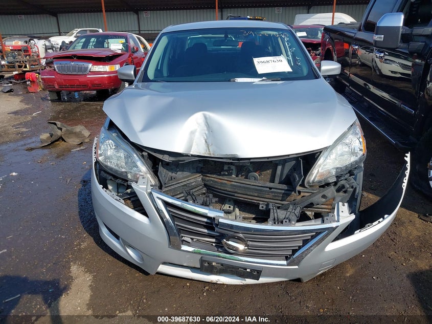 2013 Nissan Sentra Sr VIN: 3N1AB7AP4DL651050 Lot: 39687630