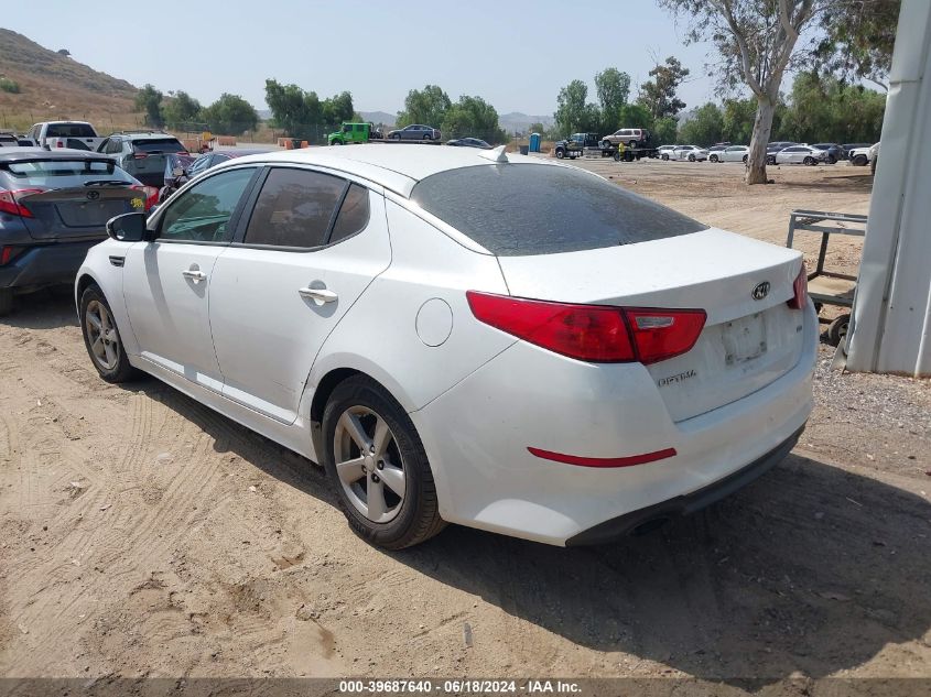 2015 KIA OPTIMA LX - 5XXGM4A71FG424607