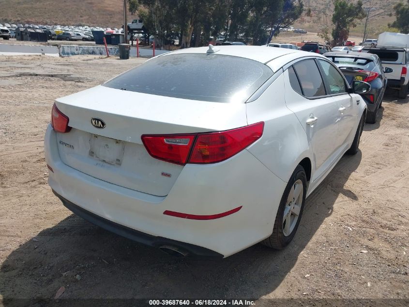 2015 KIA OPTIMA LX - 5XXGM4A71FG424607