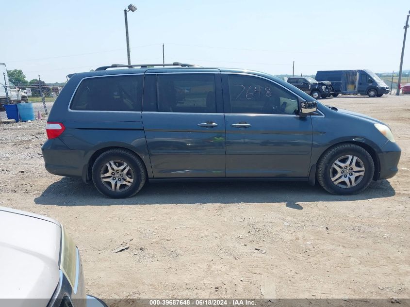2006 Honda Odyssey Ex VIN: 5FNRL38496B050512 Lot: 39687648