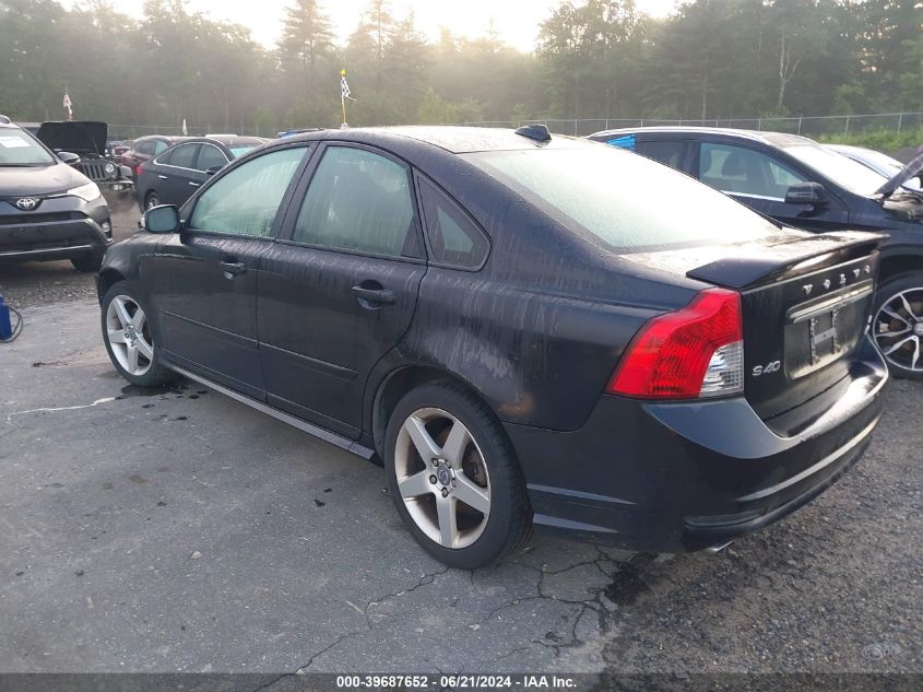 2009 Volvo S40 T5 VIN: YV1MH672892466484 Lot: 39687652