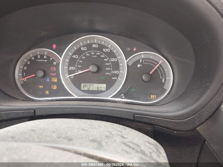 2010 Subaru Impreza Outback Sport Outback Sport VIN: JF1GH6D68AH800322 Lot: 39687660