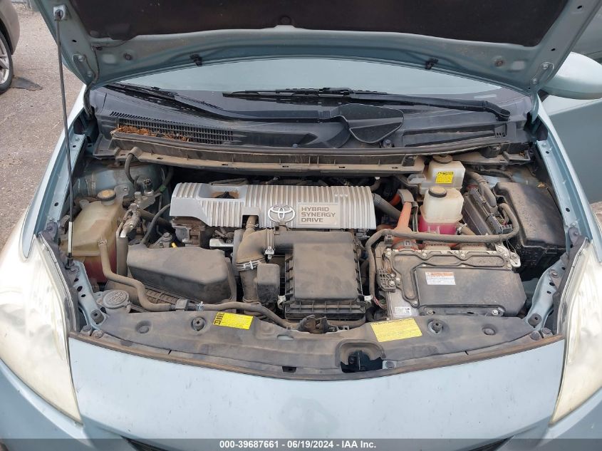 2013 Toyota Prius Three VIN: JTDKN3DUXD1676139 Lot: 39687661