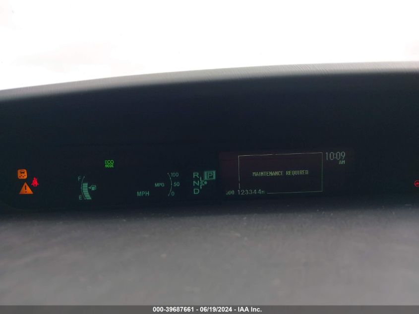 2013 Toyota Prius Three VIN: JTDKN3DUXD1676139 Lot: 39687661