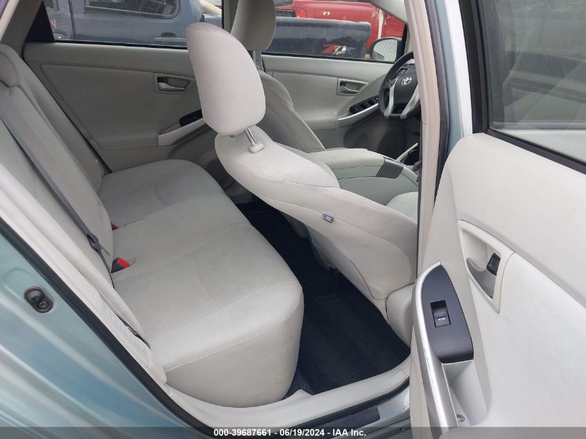 2013 Toyota Prius Three VIN: JTDKN3DUXD1676139 Lot: 39687661