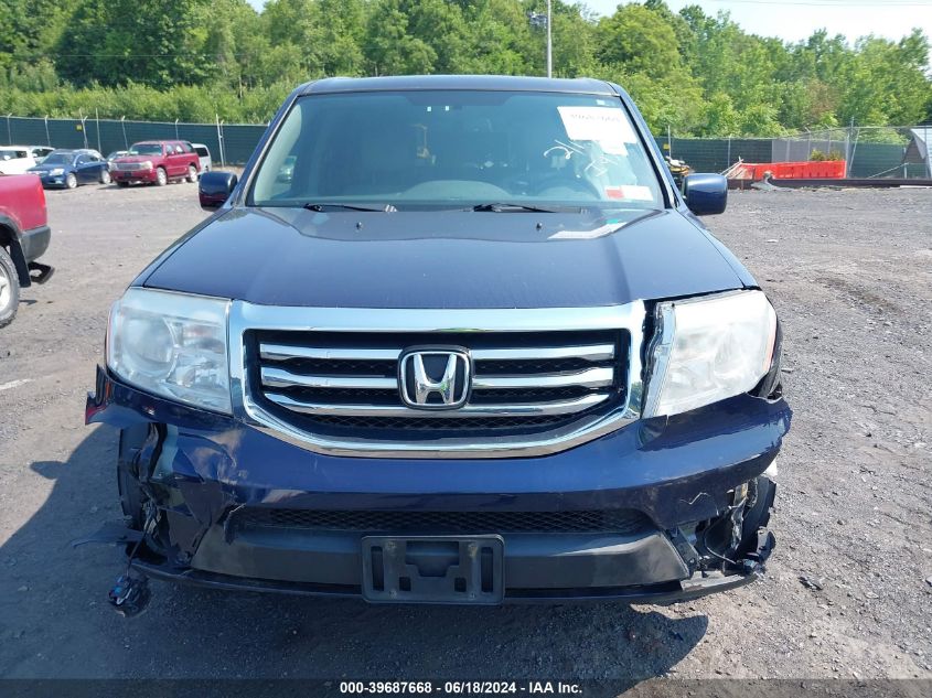 2015 Honda Pilot Ex-L VIN: 5FNYF4H50FB001569 Lot: 39687668