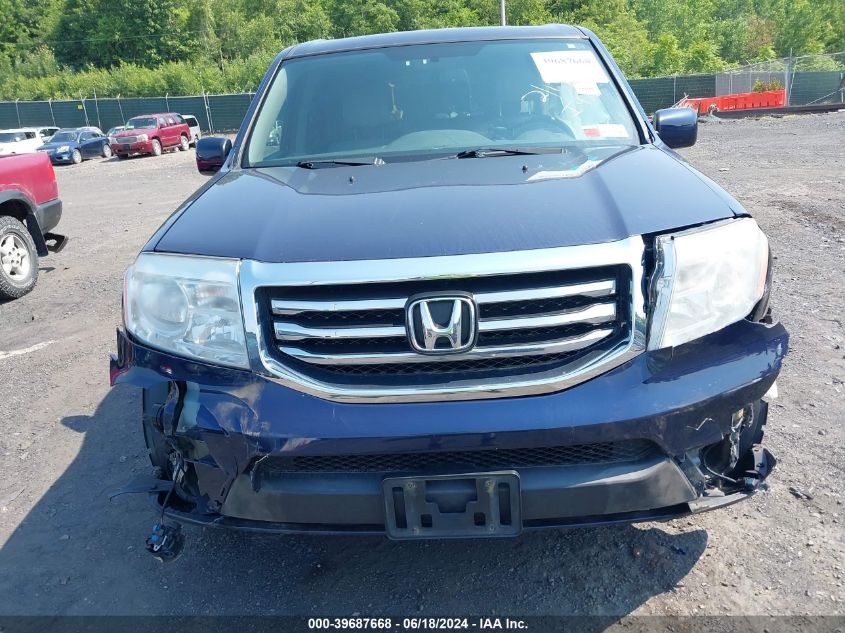 2015 Honda Pilot Ex-L VIN: 5FNYF4H50FB001569 Lot: 39687668