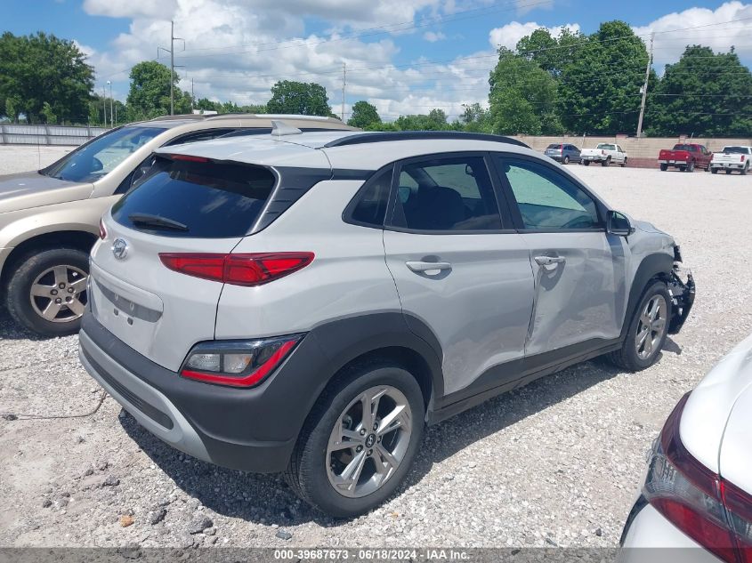 2023 Hyundai Kona Sel VIN: KM8K62AB4PU979121 Lot: 39687673