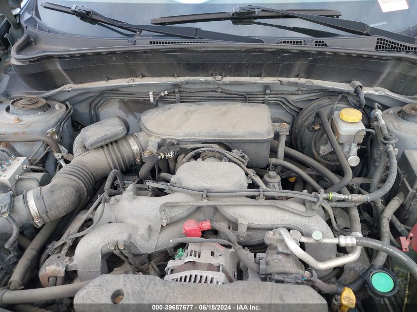 2010 Subaru Forester 2.5X VIN: JF2SH6AC2AH751991 Lot: 39687677