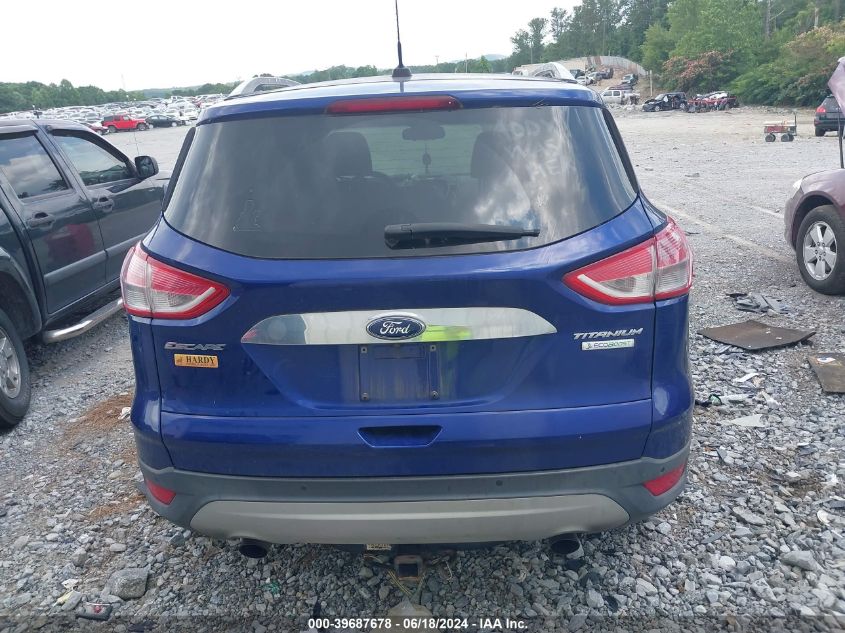 2016 Ford Escape Titanium VIN: 1FMCU0J98GUB12591 Lot: 39687678