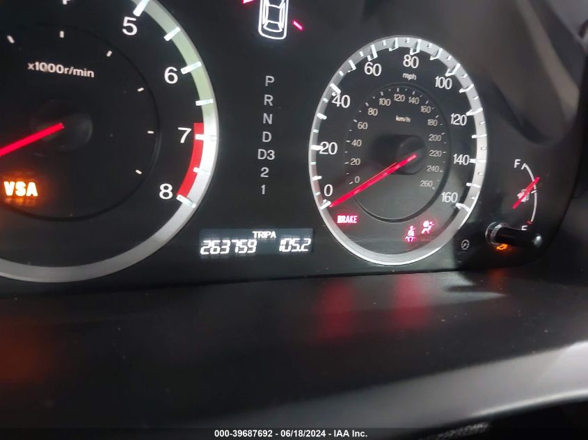 2010 Honda Accord 3.5 Ex-L VIN: 1HGCP3F81AA003123 Lot: 39687692