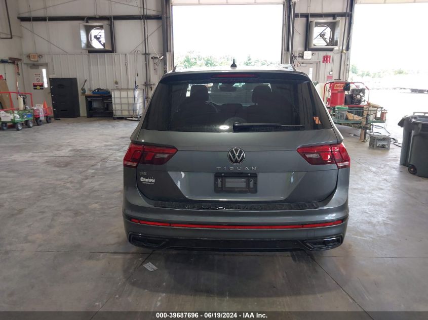 2023 Volkswagen Tiguan 2.0T Se R-Line Black VIN: 3VVCB7AX6PM022685 Lot: 39687696