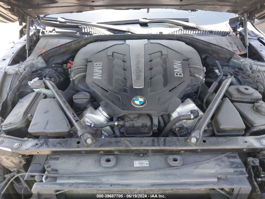 2012 BMW 750I VIN: WBAKA8C51CDS99990 Lot: 39687705