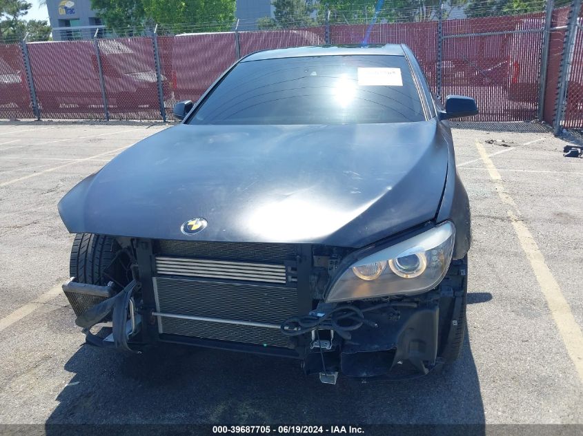 2012 BMW 750I VIN: WBAKA8C51CDS99990 Lot: 39687705