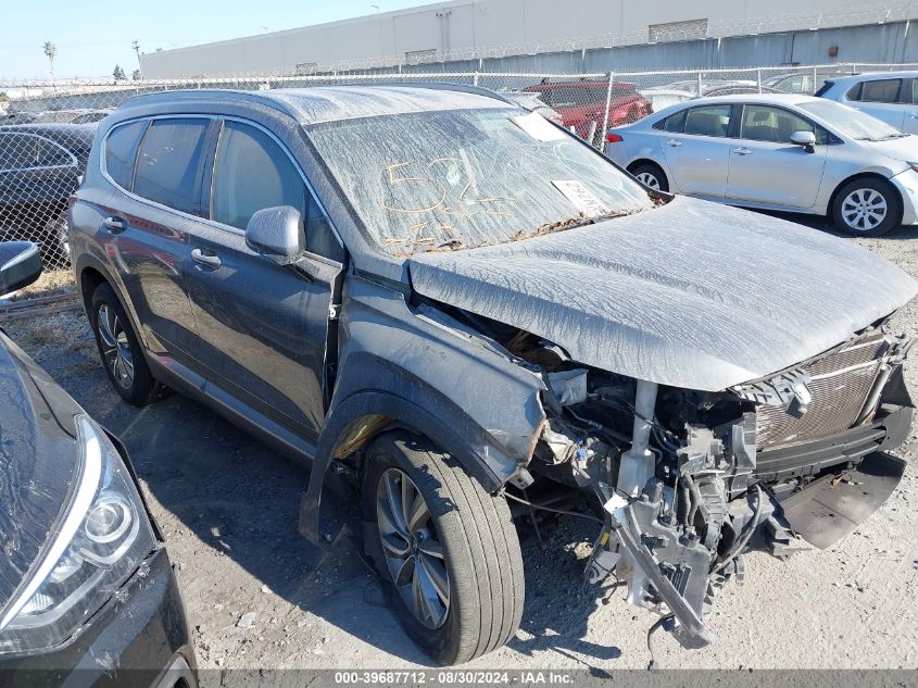 2020 Hyundai Santa Fe Sel VIN: 5NMS33AD8LH144953 Lot: 39687712