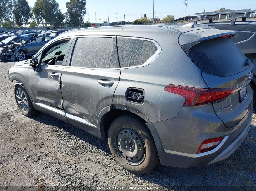 2020 Hyundai Santa Fe Sel VIN: 5NMS33AD8LH144953 Lot: 39687712