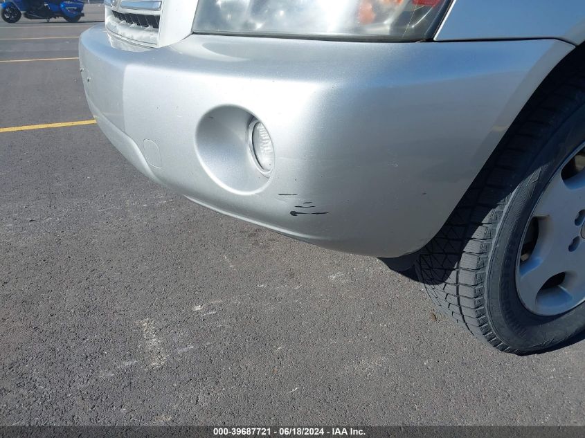 2006 Toyota Highlander Sport V6 VIN: JTEEP21A860176254 Lot: 39687721