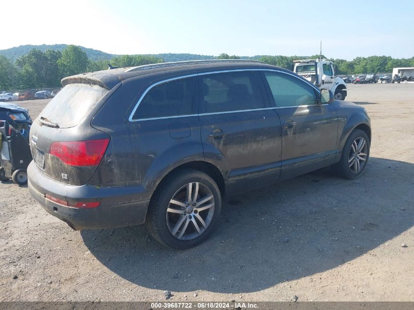 2009 Audi Q7 3.6 5 Passenger/3.6 Premium VIN: WA1AY74L19D002852 Lot: 39687722