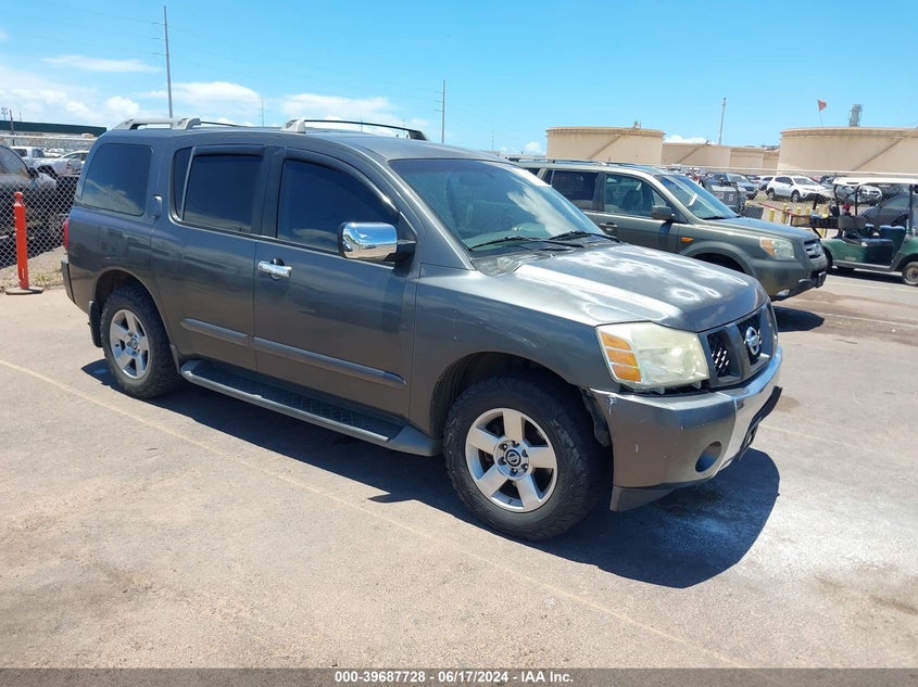 2007 Nissan Armada Se VIN: 5N1AA08AX7N719604 Lot: 39687728