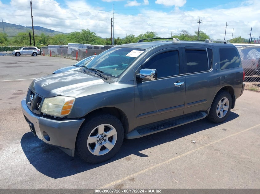 2007 Nissan Armada Se VIN: 5N1AA08AX7N719604 Lot: 39687728