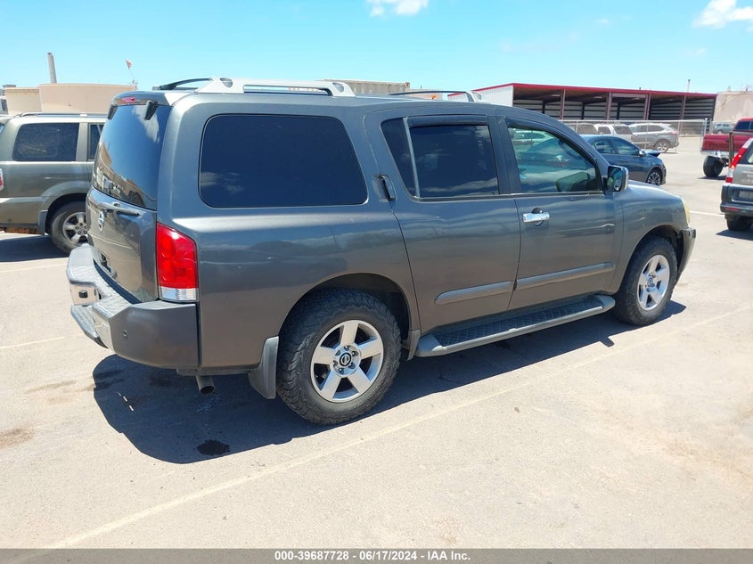 2007 Nissan Armada Se VIN: 5N1AA08AX7N719604 Lot: 39687728