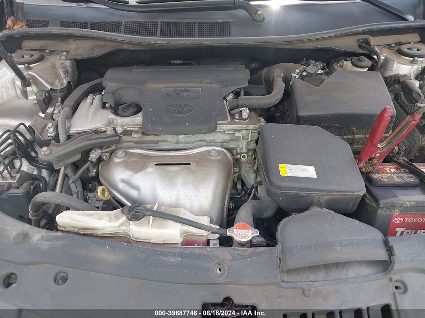 2016 Toyota Camry Se VIN: 4T1BF1FK5GU212462 Lot: 39687746