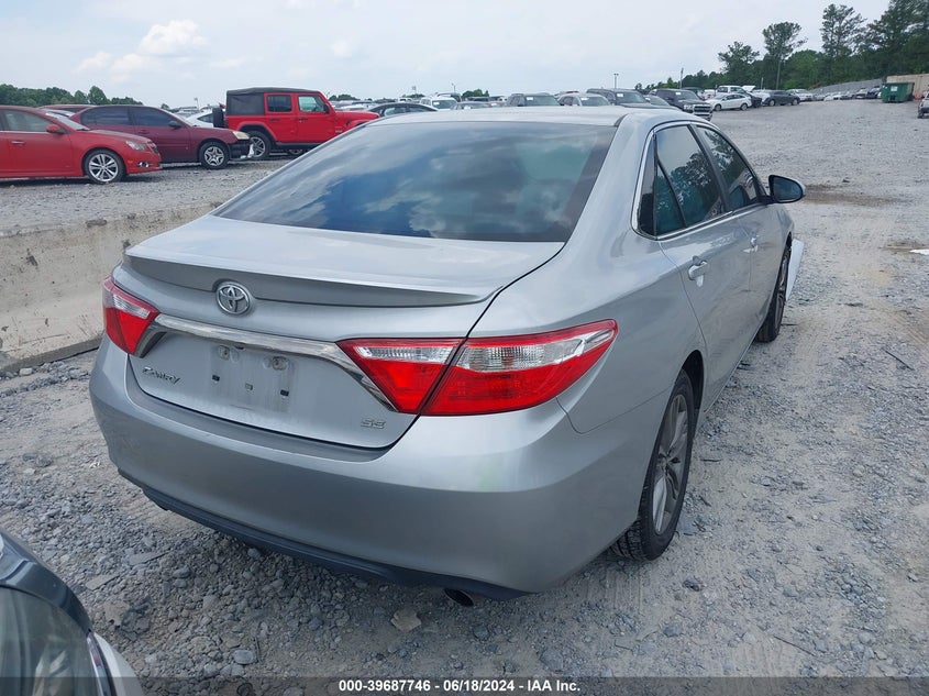 2016 Toyota Camry Se VIN: 4T1BF1FK5GU212462 Lot: 39687746