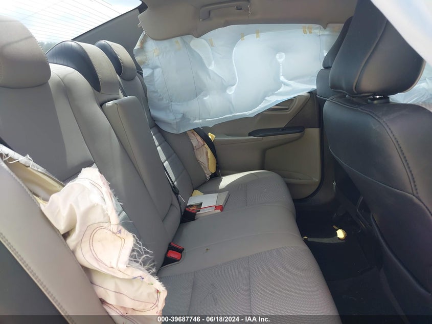 2016 Toyota Camry Se VIN: 4T1BF1FK5GU212462 Lot: 39687746