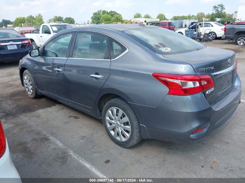 2017 Nissan Sentra Sv VIN: 3N1AB7AP7HL647760 Lot: 39687748