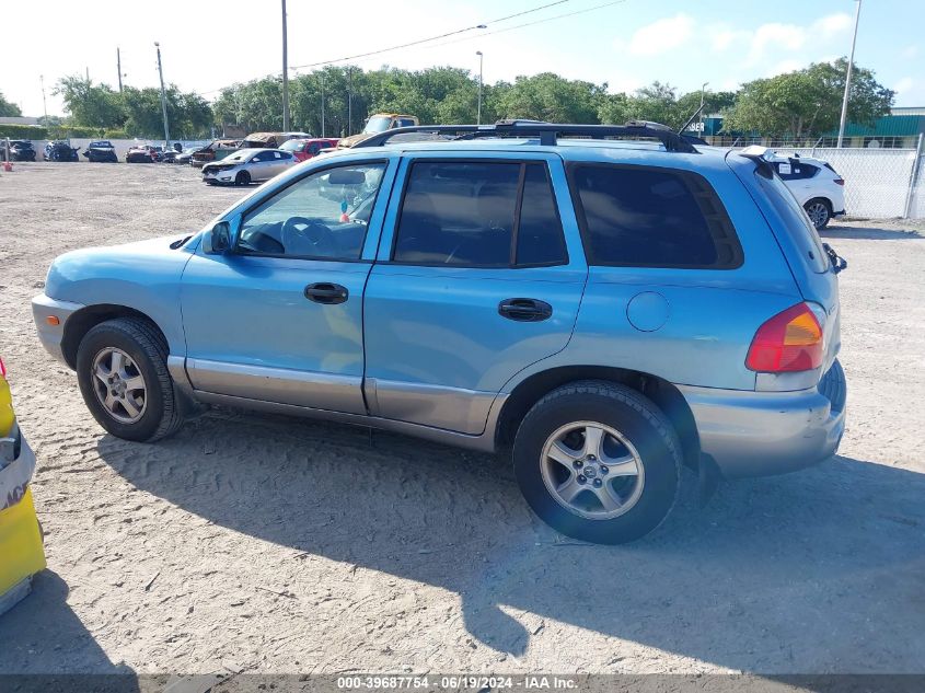 2004 Hyundai Santa Fe Gls/Lx VIN: KM8SC13D84U784779 Lot: 39687754