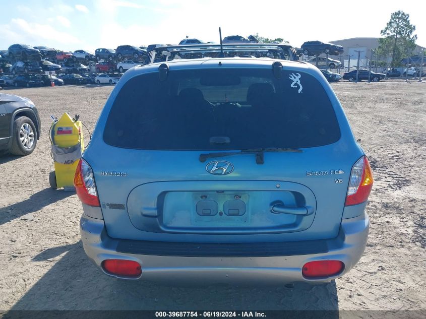 2004 Hyundai Santa Fe Gls/Lx VIN: KM8SC13D84U784779 Lot: 39687754