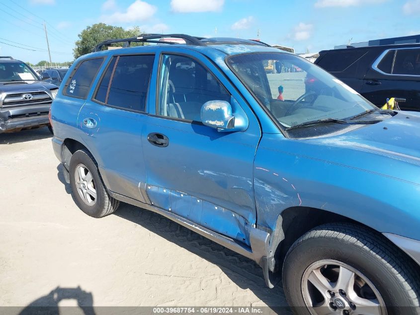 2004 Hyundai Santa Fe Gls/Lx VIN: KM8SC13D84U784779 Lot: 39687754