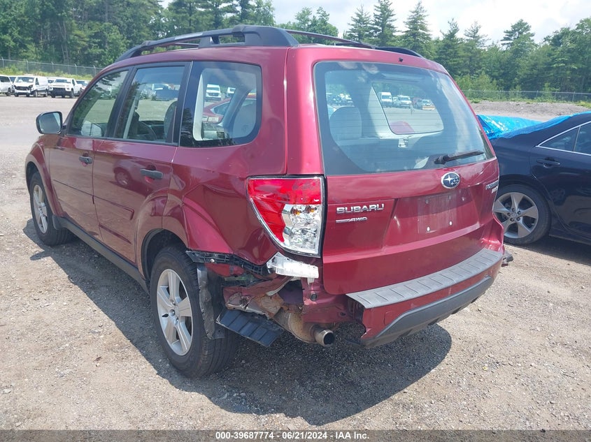2012 Subaru Forester 2.5X VIN: JF2SHABCXCH409273 Lot: 39687774