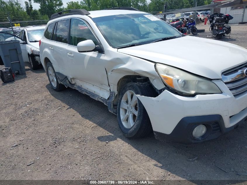 2013 Subaru Outback 2.5I Premium VIN: 4S4BRCCCXD1218741 Lot: 39687799