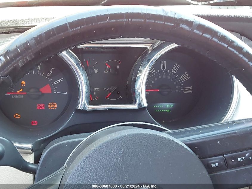 2006 Ford Mustang VIN: 1ZVFT80N365135297 Lot: 39687800