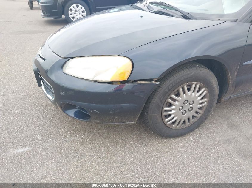 2002 Chrysler Sebring Lx VIN: 1C3EL45R92N218928 Lot: 39687807