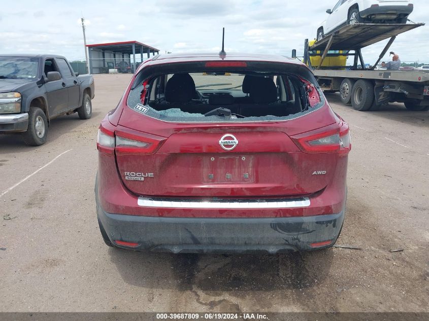 2022 Nissan Rogue Sport S Awd Xtronic Cvt VIN: JN1BJ1AW2NW479687 Lot: 39687809