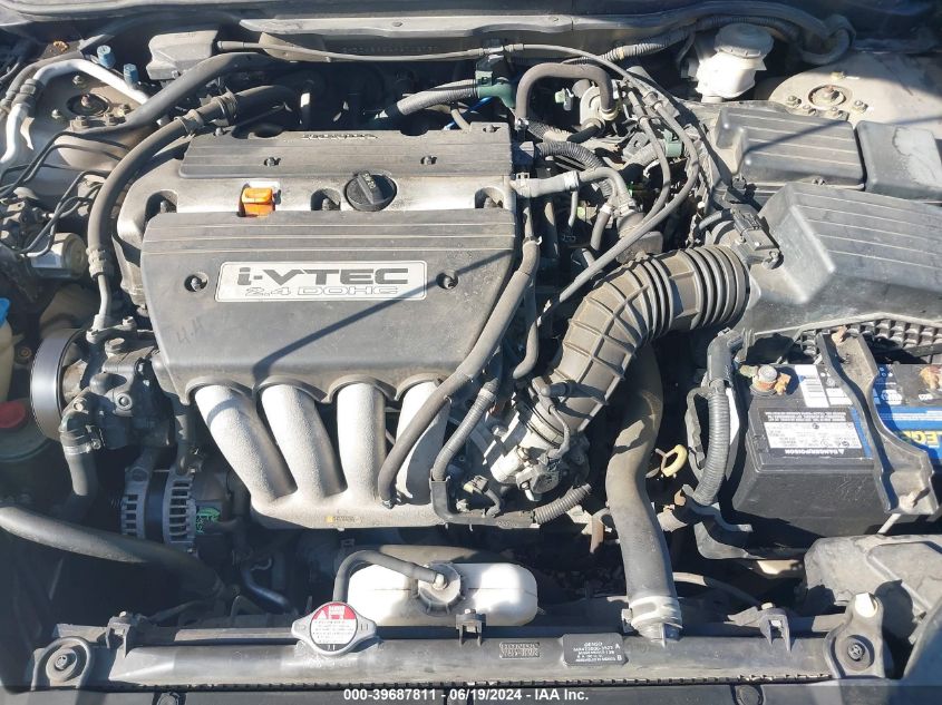 2004 Honda Accord 2.4 Lx VIN: 3HGCM56324G702730 Lot: 39687811