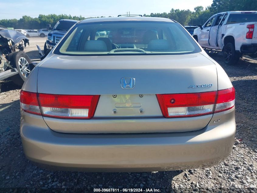 2004 Honda Accord 2.4 Lx VIN: 3HGCM56324G702730 Lot: 39687811