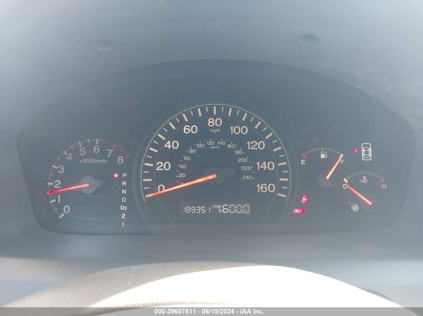 2004 Honda Accord 2.4 Lx VIN: 3HGCM56324G702730 Lot: 39687811